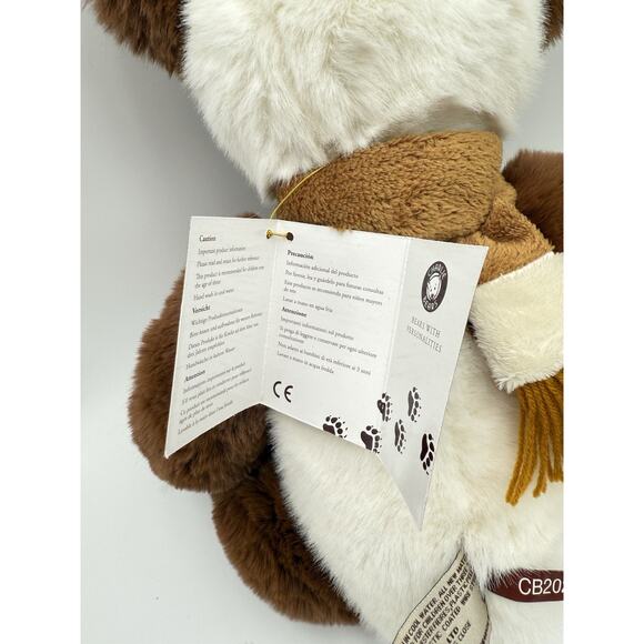 Charlie Bears 2020 Albie Brown White Panda 15" Fully Jointed By Isabelle Lee HTF - Picture 11 of 16